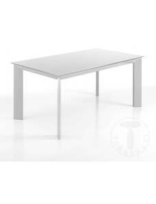 Rozkládací jídelní stůl BLADE 160-220cm WHITE TOMASUCCI