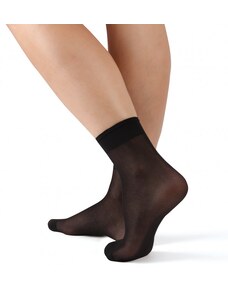 Dámské jemné ponožky Evona Polo 25-27 černá
