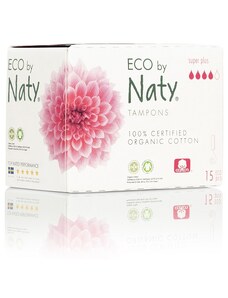 Eco by Naty Dámské ECO tampóny Super Plus 15 ks