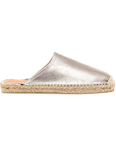 Stříbrné espadrilové nazouváky Sixtyseven