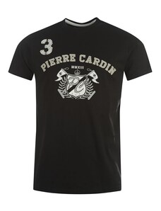 pánské tričko PIERRE CARDIN App - BLACK - XL