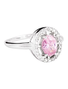 A-diamond.eu jewels Prstýnek stříbrný růžový 215