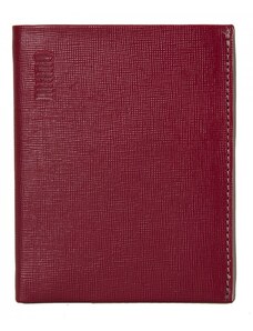 Pánská kožená peněženka MANO Moritz - červená