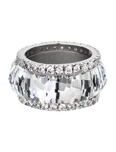 Stříbrný prsten De Luxe s českým křišťálem Preciosa, krystal