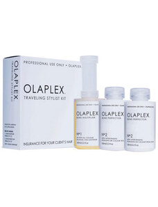 Olaplex Bond Multiplier 1 olej a sérum na vlasy Bond Multiplier 1 100 ml + Bond Perfector 2 2 x 100 ml Dosing Dispenser dárková sada