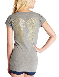 GUESS tričko Gwendolyn Wing Tee sivé., 43433350970-XS,M