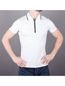 Armani Jeans Tričko polo Armani bílé XS