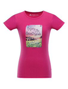 Dámské triko Alpine Pro UNEGA 2 - růžová