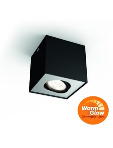 Philips 50491/30/P0 Box LED černé povrchové bodové svítidlo WGD 4,5W=500lm 2200-2700K
