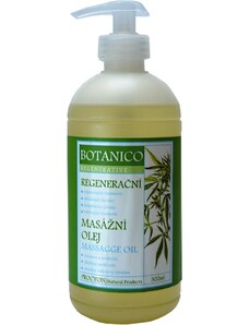 Botanico - Masážní olej - Konopný regenerační - 500ml
