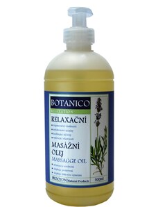 Botanico konopný relaxační olej s levandulí 500ml
