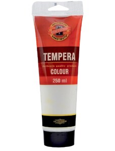 Temperová barva bílá běloba titanová Koh-i-noor 250 ml 162793/1100
