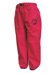 Hippokids Dětské tenké Softshellové kalhoty Adventure růžové