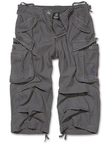 Brandit Kalhoty Industry Vintage 3/4 antracitové S