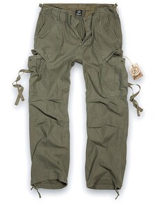 Brandit Kalhoty M65 Vintage Trouser olivové S