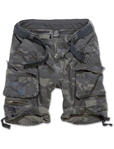 Brandit Kalhoty krátké Savage Vintage Shorts darkcamo S