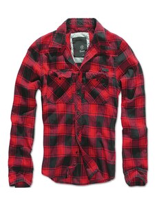 Brandit Košile Check Shirt červená | černá S