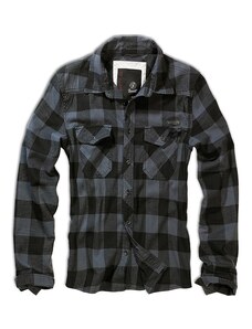 Brandit Košile Check Shirt černá | šedá S