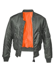 Brandit Bunda MA1 Bomber Jacket antracitová 3XL