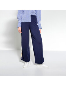 PIECES Tmavě modré kalhoty Fiona XS