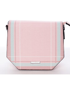 Silvia Rosa Pevná crossbody kabelka Casandra, růžová