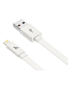 Kabel USB-A/Lightning pro iPhone a iPad - Hoco, X5 Bamboo White