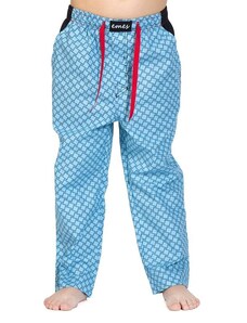 EMES Dětské kalhoty - vzor na modré