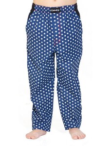 EMES Dětské kalhoty - tmavě modré s hvězdičkami