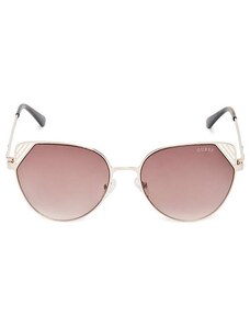 GUESS brýle Cateye Metal Sunglasses hnědé, 10780