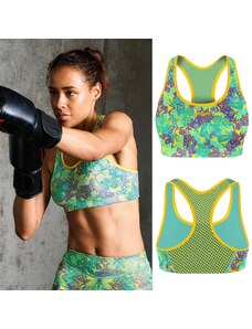 Sportovní podprsenka SHOCK ABSORBER ACTIVE CROP TOP Geometric