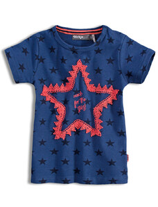 Dětské tričko s krátkým rukávem DIRKJE STARS modré