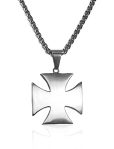 BM Jewellery Náhrdelník keltský kříž z chirurgické oceli S217120