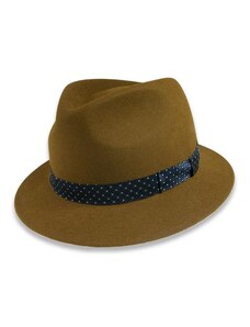 Tonak Pánský plstěný klobouk khaki (Q5015) 56 11503/13BB