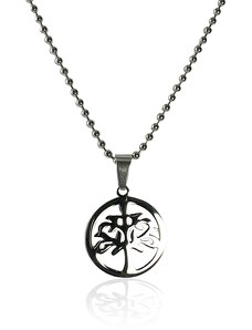 BM Jewellery Dámský náhrdelník z chirurgické oceli strom života S245080