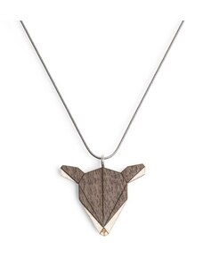 Dřevěný přívěsek BeWooden Doe Pendant na krk