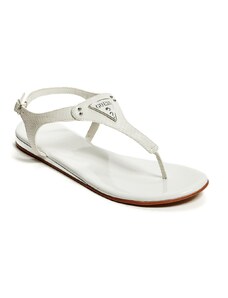 GUESS sandálky Carmela hadí bílé, 44-36