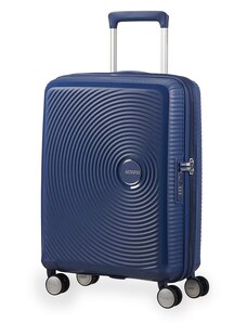 American Tourister Kabinový cestovní kufr Soundbox EXP 35,5/41 l tmavě modrá