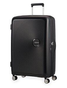 American Tourister Cestovní kufr Soundbox Spinner EXP 71,5/81 l černá