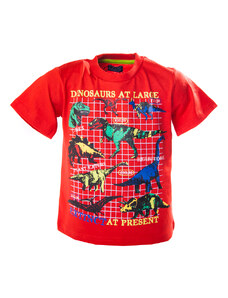 MINOTI Chlapecké tričko dinosauři červené 1-3 roky