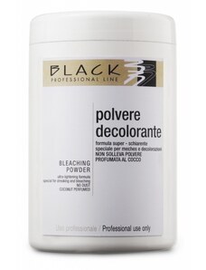Black Professionals Black Bleaching Powder Coconut Perfumed 500 g - bezprašný melír na vlasy s parfemací