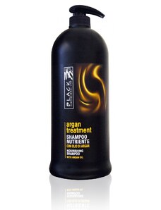 Black Professionals Black Argan Treatment Shampoo 1000 ml - arganový šampon