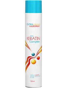 Ostatní výrobci Total Keratin Complex Extra Strong Hair Spray 750 ml - keratinový lak na vlasy ultra silný