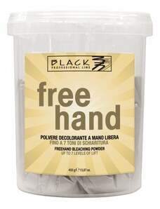 Black Professionals Melírovací prášek Free Hand Bleaching Powder 450 g