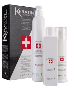 L´OVIEN - Keratinový systém pro kompletní rekonstrukci vlasové struktury - 3 fáze