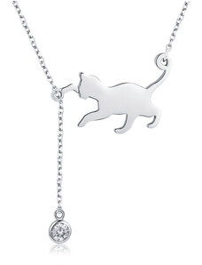 Royal Fashion náhrdelník Milovaná kočka SCN232