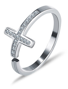 Royal Fashion prsten Křížek K72