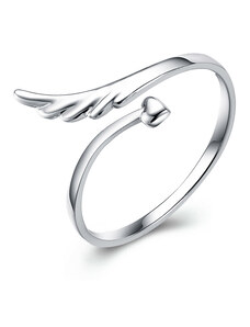 P&J Jewellery Stříbrný prsten Andělské křídlo SRUNI8