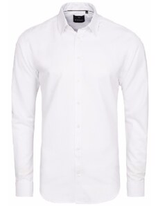 Bílá pánská košile Di Selentino Salzburg manžeta SLIM FIT