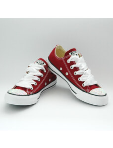 Converse Converse Chuck Taylor All Star M9691 SparkleS Maroon/AB clear M9691