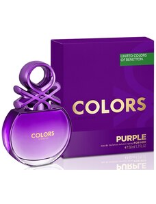 Benetton Colors de Benetton Purple toaletní voda pro ženy 80 ml